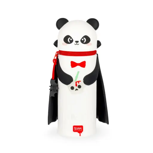 Legami - Kawaii - Trousse 2 en 1 en Silicone - Panda - Bam-Boo [KA0029]