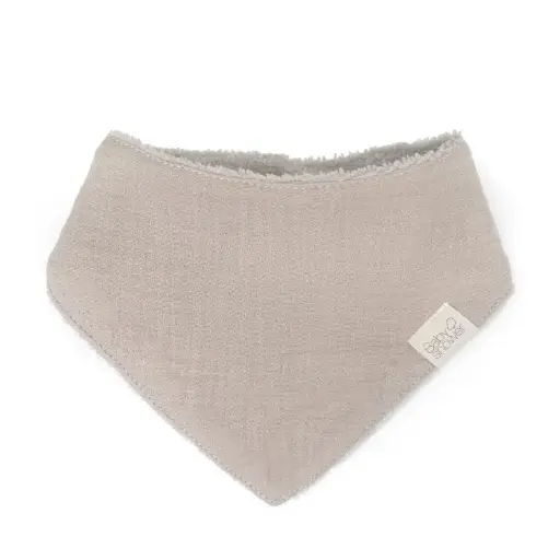 Babyshower - Bavoir bandana Bamboo - Latte Powder [BBBBLTE]