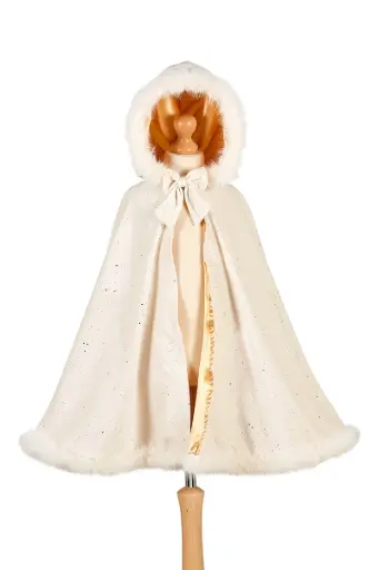 SOUZA - Cape blanche de princesse d’hiver Eirwen