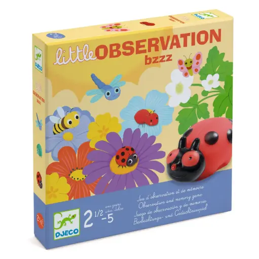 DJECO - Jeu Little Observation Bzzz - 2 à 5 ans  [DJ08561]