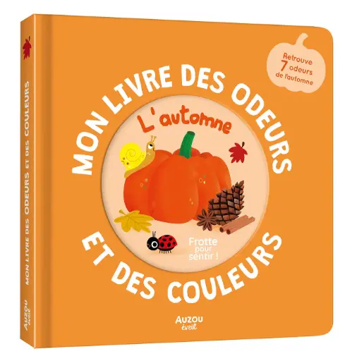 Auzou - Mon Livre des odeurs et des Couleurs - L'Automne [EV250050-1]