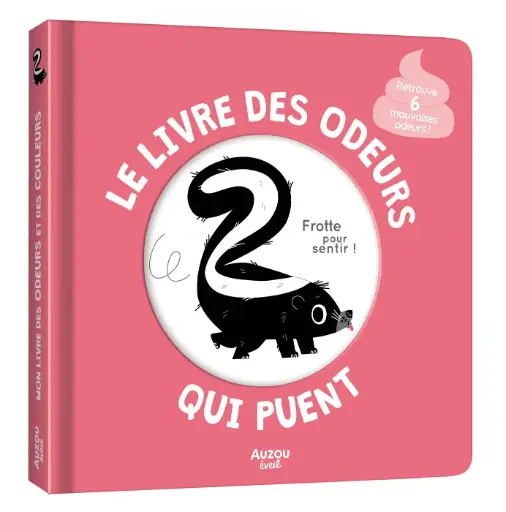 Auzou - Mon livre des odeurs et des couleurs - Le livre des odeurs qui puent  [EV190091-7]