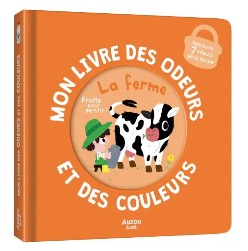 Auzou - Mon livre des odeurs et des couleurs - La ferme  [EV210055-1]
