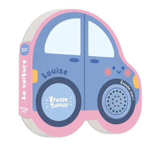 Auzou - Petits véhicules sonores - Louise la voiture  [EV250022-1]