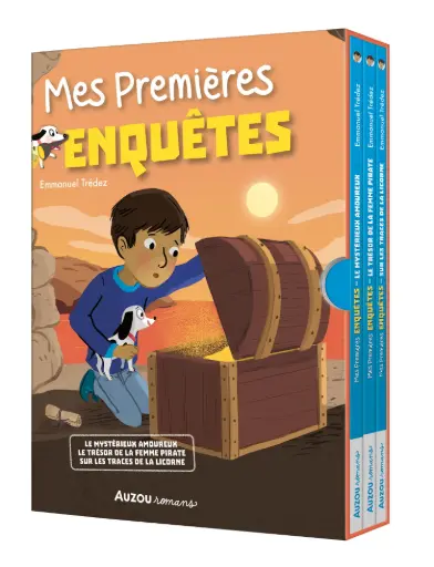 Auzou - Coffret bibliothèque 3 - Mes premières enquêtes - Tomes 7 à 9  [RO200003-4]