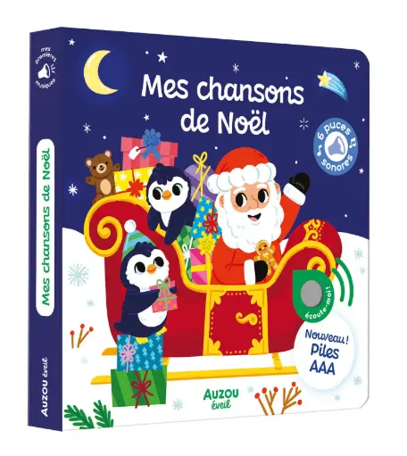 Auzou - Mes premiers sonores - Mes chansons de noël  [EV230041-2]