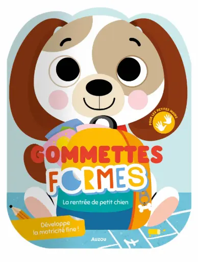 Auzou - Gommettes formes - La rentrée de petit chien  [AC250063-1]
