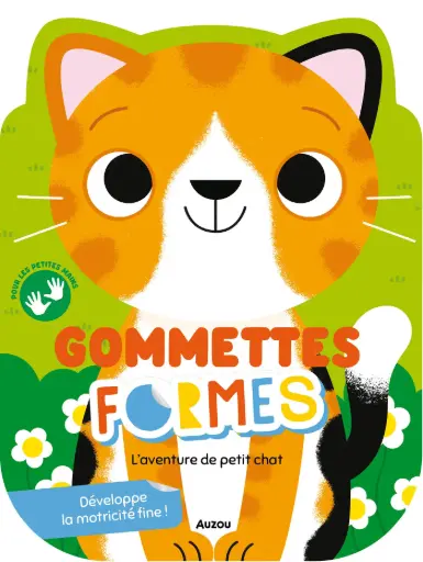 Auzou - Gommettes formes - L'aventure de petit chat  [AC250045-1]