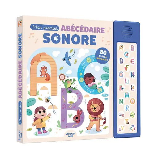 Auzou - Mon premier abécédaire sonore - 20 puces sonores  [EV250035-1]