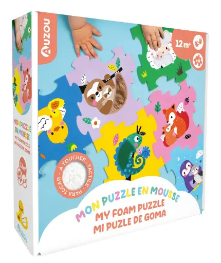 Auzou - Mon puzzle en mousse - A toucher  [JV240001-1]