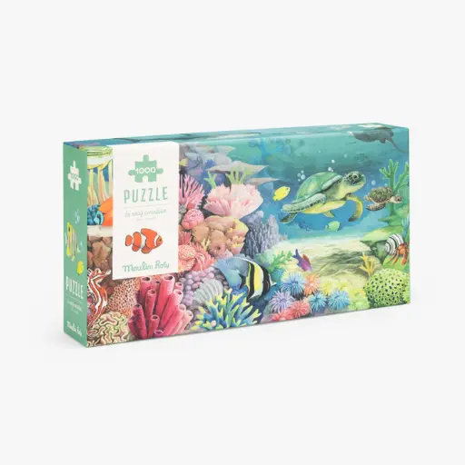 Moulin Roty - Puzzle Le récif corallien - 1000 pcs [719442]