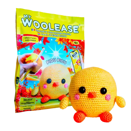 MY WOOLEASE - Crochet kit - Piou piou the chick [03764]