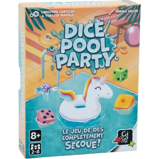 Gigamic - Jeux de Société Famille & Junior - Dice Pool Party [DEDI]