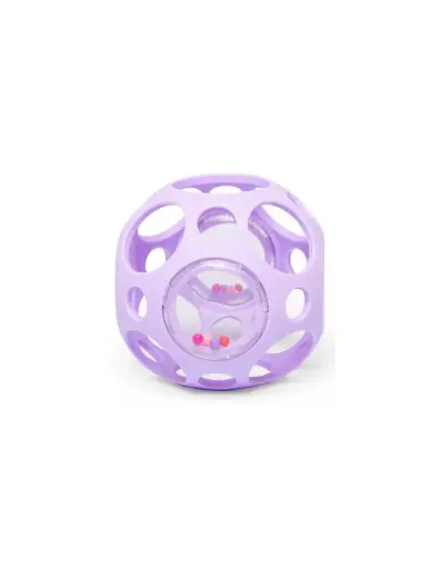 Little L - Balle sensorielle hochet – Mauve [LL057-003]