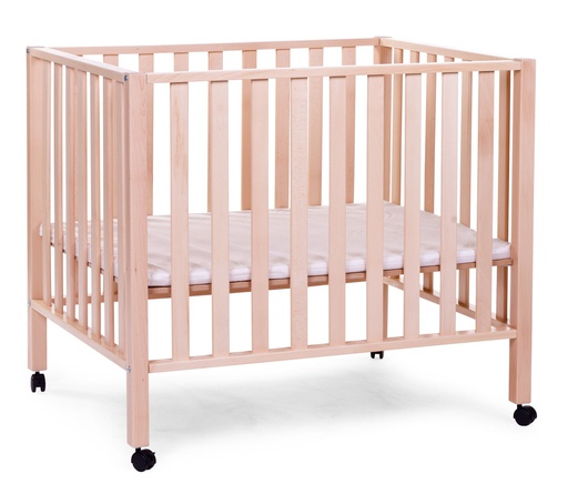 Parc 97 + Roues - 95x75 Cm - Bois - Naturel [PA97NA]