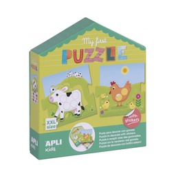 Apli - Mon 1er puzzle avec autocollant