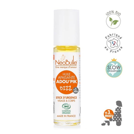 Neobulle - Huile apaisante Adou'pik - Stick d'urgence