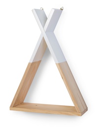 Childhome - Petite Etagère Tipi - Naturel/ Blanc