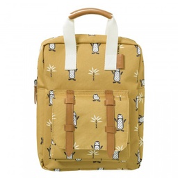 Fresk - Sac à dos enfant - Small - Pingouins - ocre