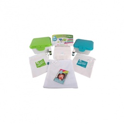 Cheeky Wipes - Kit de lingettes lavables en coton bio