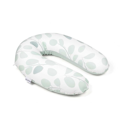 Doomoo - Coussin d'Allaitement - Buddy Leaves Aqua Green [B31]