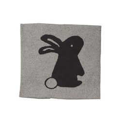 Pericles - Coussin Lapin Carré - Gris