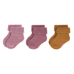 Lässig - Lot de 3 Paires de Chaussettes - Bois de Rose