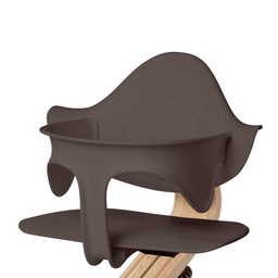 Nomi - Arceau de sécurité pour chaise haute évolutive - Café - new