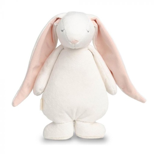 Moonie - Lapin Magique avec sons & lumières - Crème oreilles roses