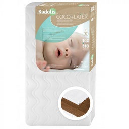 Kadolis- Matelas pour lit bébé en COCOLATEX - 70x140cm