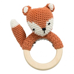 Sebra - Hochet en crochet - Sparky le Renard