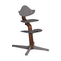 Nomi - Chaise haute évolutive - Walnut - Gris