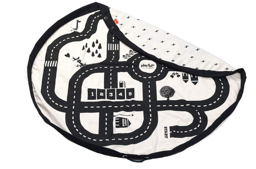Play&Go - Noomad original - Tapis de Jeux/Sac de Rangement - Roadmap / Thunderbolt