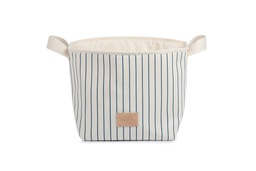 Nobodinoz - Panier Django - Lignes Bleus/Natural