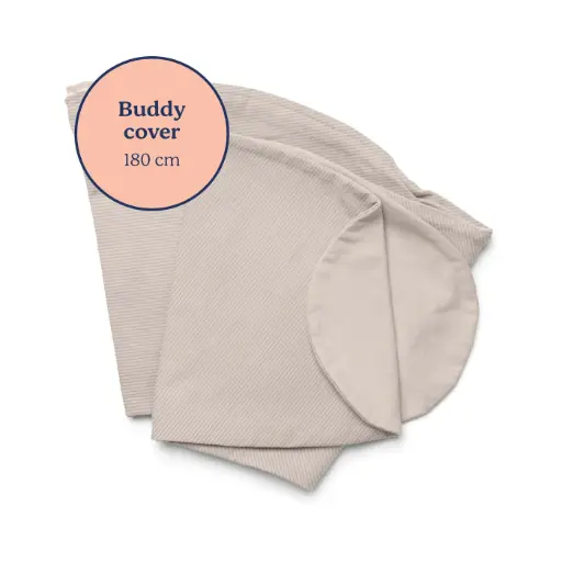 [BC B83] Doomoo - Housse pour Coussin d'Allaitement - Buddy - Tetra Sand