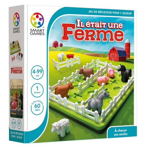 [SG 091 FR] Smartgames - Il était une ferme
