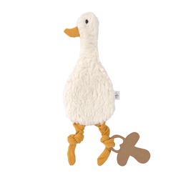 Lassig - Doudou attache-tétine - Tiny Farmer Oie
