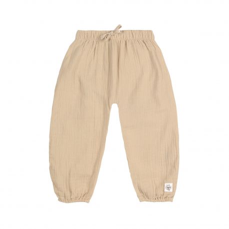 Lassig - Pantalon muslin gots - Beige